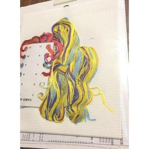 Cross Stitch Kit Sesame Street Star Gazers Birth Announcement Counted Janlynns - Picture 2 of 3